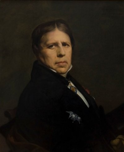 Self-Portrait by Jean Auguste Dominique Ingres